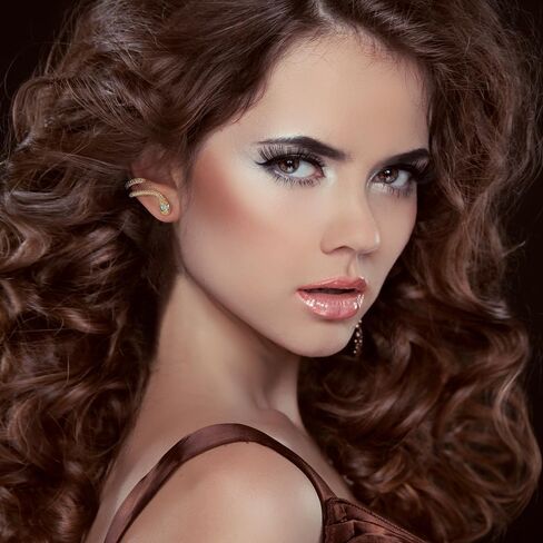 Hefanny Women Huggie مكعب زركونيا أقراط ذهبية هوب أقراط أذن ذهبية 14 قيراط مملوءة بالذهب صغير بوهو بيتش بسيط رقيق مصنوع يدويًا هدية مجوهرات لا تسبب الحساسية (أساور ثعبان ذهبية) in Kuwait