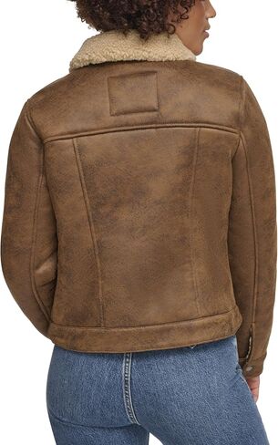 Levi's Women's Classic Sherpa Lined Trucker Jacket (Standard & Plus Sizes) in Saudi Arabia