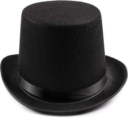 Funny Party Hats Abraham Lincoln Costume Set - Hat with Beard and Necktie- Presidents day- Lincoln's Birthday- Patriotic Costume (3 PC Set) in Saudi Arabia