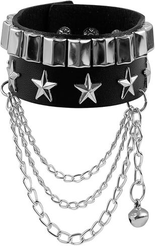 أساور Eigso Punk الجلدية على شكل جمجمة للرجال والنساء أساور معصم كلاسيكية كلاسيكية على شكل قرصان للرجال والنساء in Saudi Arabia