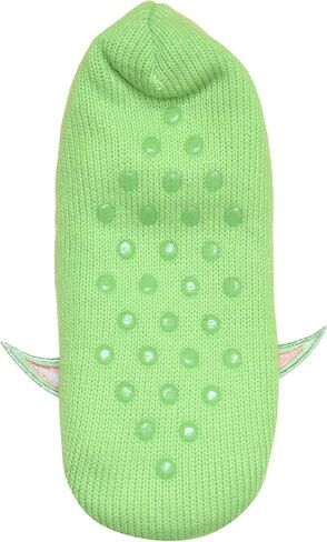 STAR WARS Baby Yoda Full Character Cosplay Juniors/Womens Slipper Socks with Embroidered Ears in Saudi Arabia