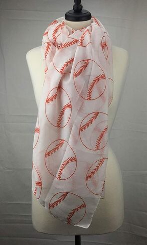 وشاح بيسبول إنفينيتي من KNITPOPSHOP للنساء أثناء السفر الرياضي لفريق الأمهات in Kuwait