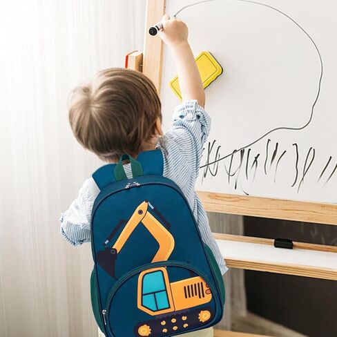 Toddler Backpack Boys Kids Preschool Kindergarten School Backpack Book Bag for Daycare Nursery Travel in Kuwait