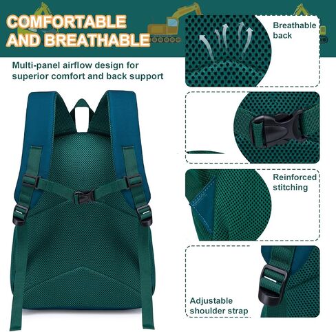 Toddler Backpack Boys Kids Preschool Kindergarten School Backpack Book Bag for Daycare Nursery Travel in Kuwait