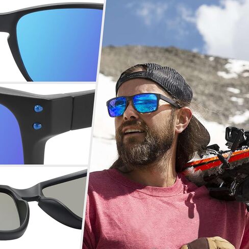 نظارات شمسية MARIDA كلاسيكية مستقطبة للرجال، نظارات شمسية نسائية كلاسيكية للقيادة، حماية TR90 من الأشعة فوق البنفسجية 400، ظلال رائعة in Kuwait