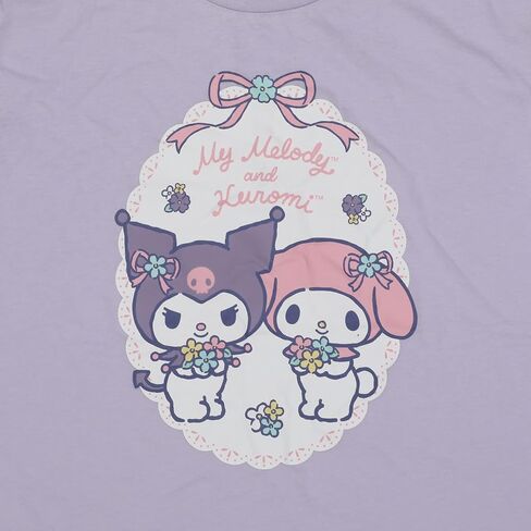 مجموعة ملابس نوم نسائية لافندر من Bioworld Kuromi & My Melody in Saudi Arabia