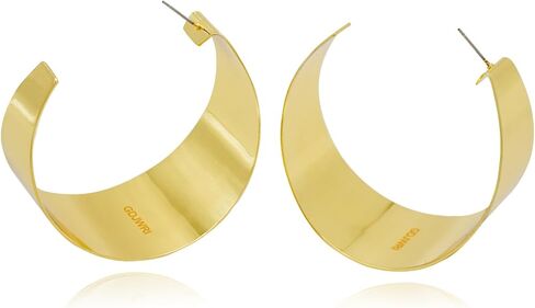 اقراط حلقية مطلية بالذهب للنساء من اكسسوارات الزفاف in Kuwait