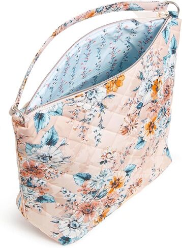 Vera Bradley Performance Twill Oversized Hobo Shoulder Bag in Kuwait