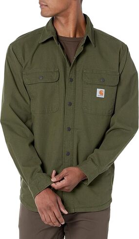 قميص Carhartt الرجالي 105419 Rugged Flex مريح من القماش مبطن بالصوف in Saudi Arabia