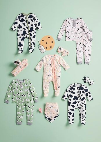 Mud Pie Boys Kids Cow Pajama Set in Saudi Arabia