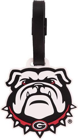 حقيبة علامات الأمتعة بجامعة جورجيا بولدوج UGA Dawgs (علامة الأمتعة البلاستيكية - التصميم ب) in Kuwait