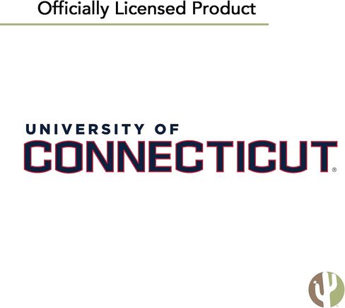 علامة الأمتعة جامعة كونيتيكت UConn علامات UConn Huskies حقيبة (علامة الأمتعة البلاستيكية - التصميم أ) in Saudi Arabia