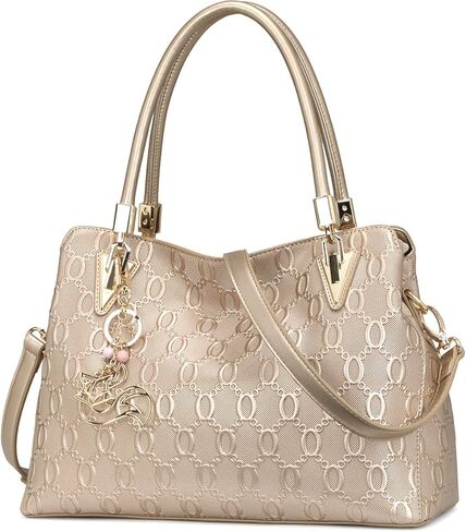 حقيبة يد جلدية للنساء، حقيبة كتف نسائية بمقبض علوي in Kuwait