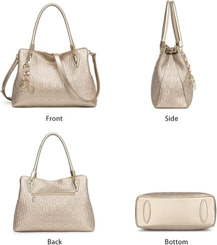 حقيبة يد جلدية للنساء، حقيبة كتف نسائية بمقبض علوي in Kuwait