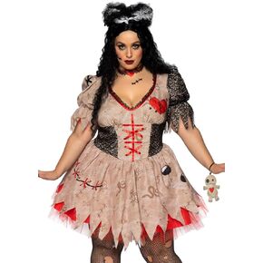 Leg Avenue Women's Deadly Voodoo Doll Halloween Costume
