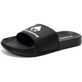 FUNKYMONKEY Slides for Men, Indoor & Outdoor Comfort Casual Sandals