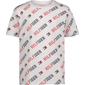 تي شيرت Tommy Hilfiger للأولاد بأكمام قصيرة ورقبة دائرية in Kuwait