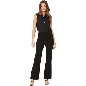 NYDJ Sculpt-Her Pull-On Ponte Flare Leg Pants Black XL 31 in Saudi Arabia