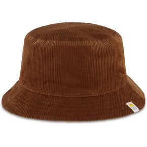 Concept One Women's C & C California Bucket, Reversible Corduroy and Plaid Packable Travel, Wide Brim Summer Hat