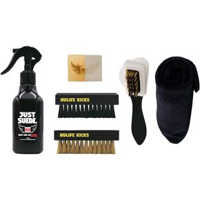 NuLifeKicks Just Suede Shoe Cleaning Kit- Professional Suede and Nubuck Sneaker Cleaner, Premium Leather and Suede Conditioner in Kuwait