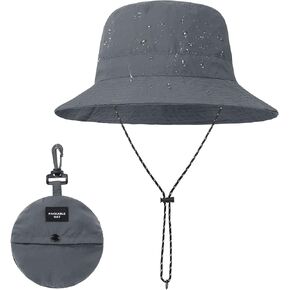 Durio Bucket Hats for Men Waterproof Sun Hat Packable Summer Hats for Men Beach Hat for Outdoor Travel