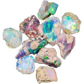 حجر اوبال اثيوبي طبيعي متنوع بجودة ايه بلس لصنع المجوهرات وتغليف الاسلاك والحرف اليدوية وخواتم الشفاء والكريستال والقلادات وهدية الزفاف in Kuwait