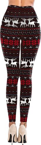 Uaderize Womens Ultra Soft Brushed Valentine Day Leggings Pants Ankle Length S-5XL in Kuwait