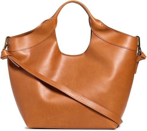 Madewell Women's The Sydney Cutout Tote in Leather in Kuwait