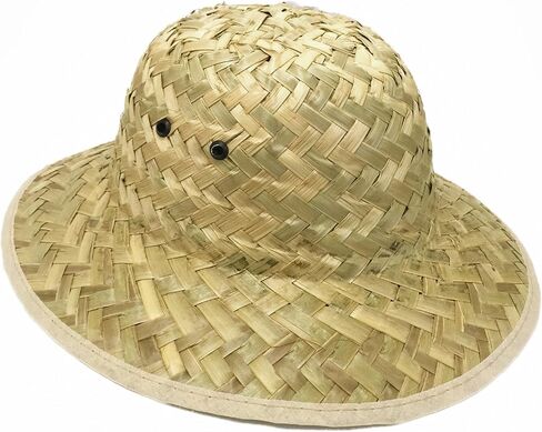 GiftExpress Adult Woven Safari Pith Hat 1 set of 2 in Saudi Arabia