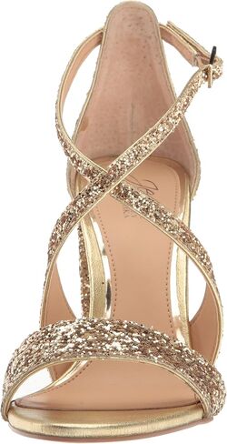 Jewel Badgley Mischka Cook Metallic Glitter Evening Shoe in Kuwait
