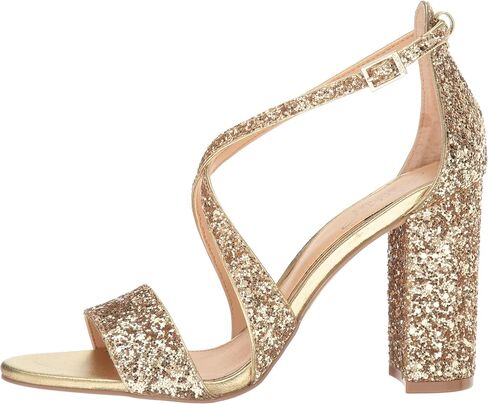 Jewel Badgley Mischka Cook Metallic Glitter Evening Shoe in Kuwait