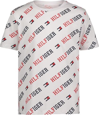 تي شيرت Tommy Hilfiger للأولاد بأكمام قصيرة ورقبة دائرية in Kuwait