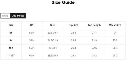بدلة سباحة استوائية من قطعة واحدة للفتيات من WDIRARA وتنورة تغطية in Kuwait