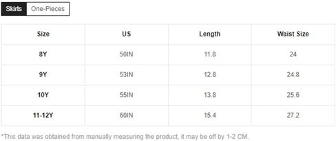 بدلة سباحة استوائية من قطعة واحدة للفتيات من WDIRARA وتنورة تغطية in Kuwait