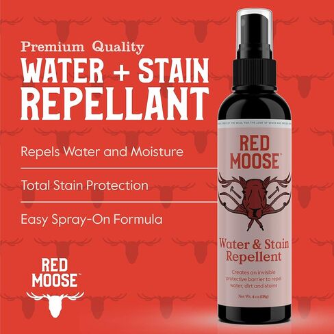 RED MOOSE Waterproof Spray for Shoes and Boots - Water and Stain Repellent in Kuwait