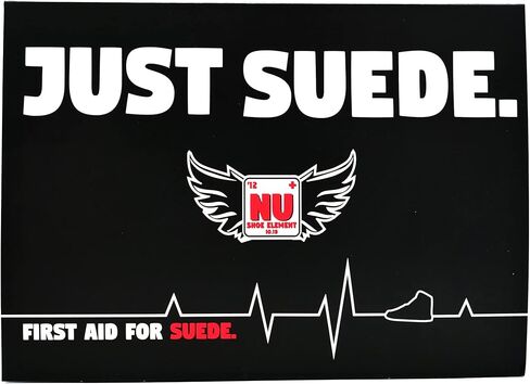 NuLifeKicks Just Suede Shoe Cleaning Kit- Professional Suede and Nubuck Sneaker Cleaner, Premium Leather and Suede Conditioner in Kuwait