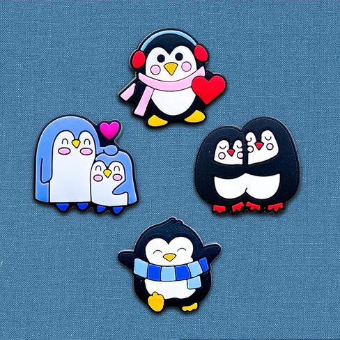 15 قطعة من تعليقات احذية البطريق لشبشب كروك كلوج مختلفة متطابقة للصنادل والاساور والمعصم، زينة لطيفة على شكل حيوانات للاطفال والبنات والاولاد، معدن غير ثمين، بدون احجار كريمة, معدن, بدون الأحجار in Kuwait