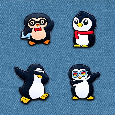 15 قطعة من تعليقات احذية البطريق لشبشب كروك كلوج مختلفة متطابقة للصنادل والاساور والمعصم، زينة لطيفة على شكل حيوانات للاطفال والبنات والاولاد، معدن غير ثمين، بدون احجار كريمة, معدن, بدون الأحجار in Kuwait