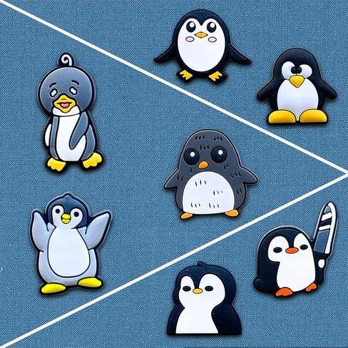 15 قطعة من تعليقات احذية البطريق لشبشب كروك كلوج مختلفة متطابقة للصنادل والاساور والمعصم، زينة لطيفة على شكل حيوانات للاطفال والبنات والاولاد، معدن غير ثمين، بدون احجار كريمة, معدن, بدون الأحجار in Kuwait