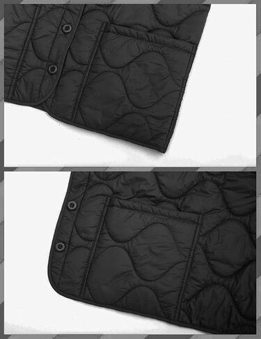 سترة نسائية من Bellivera مبطنة خفيفة الوزن ومبطنة بأزرار قصيرة للربيع in Kuwait