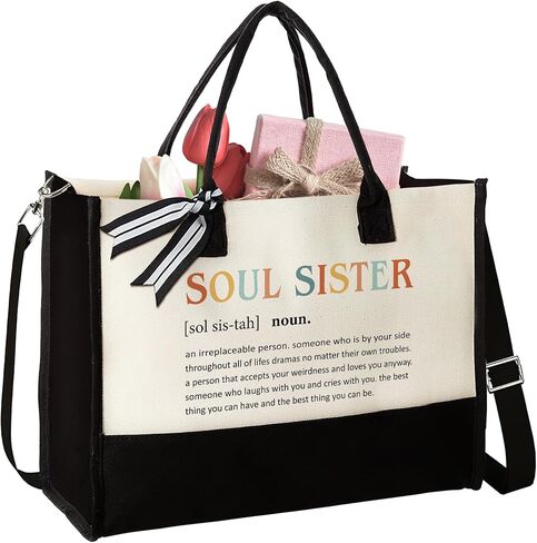 Gifts for Friends Female - Friend Gifts for Women Birthday, Birthday Gifts for Women Friendship - Friendship Gifts for Women Friends, Gifts for Best Friends, Bestie Gifts - Sister Gifts - Tote Bag in Kuwait