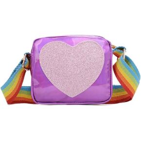 Sjkunni Little Girls Play Crossbody Bags Handbag Purses for Kids Toddler Children Birthday Gift