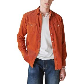 قميص رجالي من Lucky Brand ذو أكمام طويلة غربي in Kuwait