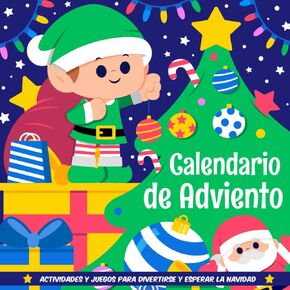 Calendario de Adviento para Niños Juegos y Actividades: Libro regalo para divertirse y esperar la navidad | actividades navideñas para niños y niñas a partir de 6 años (Spanish Edition) in Kuwait