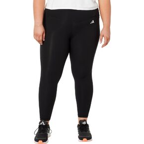 adidas Plus Size Optime Stash Pocket High-Waisted 7/8 Tights Black 2X