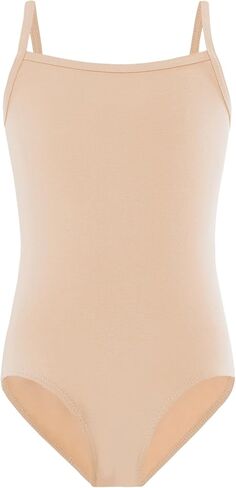 Nokecina Girls Dance Camisole Leotard Pink Black Undergarment Ballet Bodysuits Dancewear for 2-10 Years Old Kids in Saudi Arabia