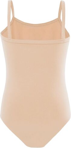 Nokecina Girls Dance Camisole Leotard Pink Black Undergarment Ballet Bodysuits Dancewear for 2-10 Years Old Kids in Saudi Arabia