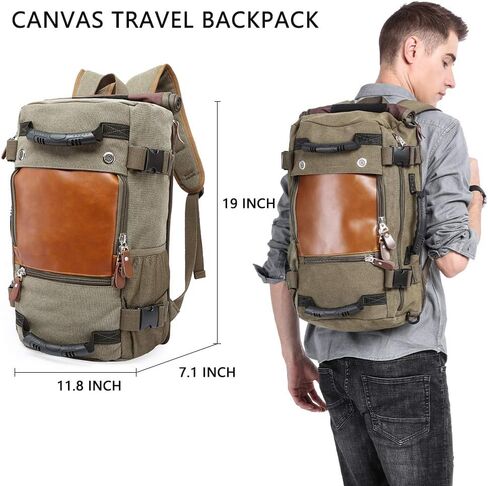 KAKA Wear-Resistant Durable Backpack,Duffle Bag Travel Carry On Backpack in Kuwait