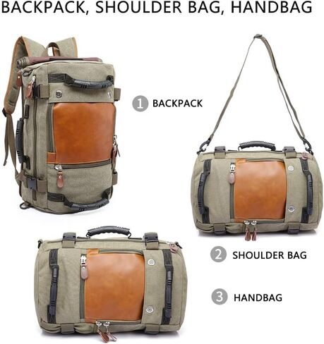 KAKA Wear-Resistant Durable Backpack,Duffle Bag Travel Carry On Backpack in Kuwait