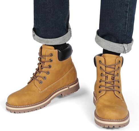 Bruno Marc Men's Classic Winter Fall Boots Outdoor Work Boots 2.0 in Kuwait